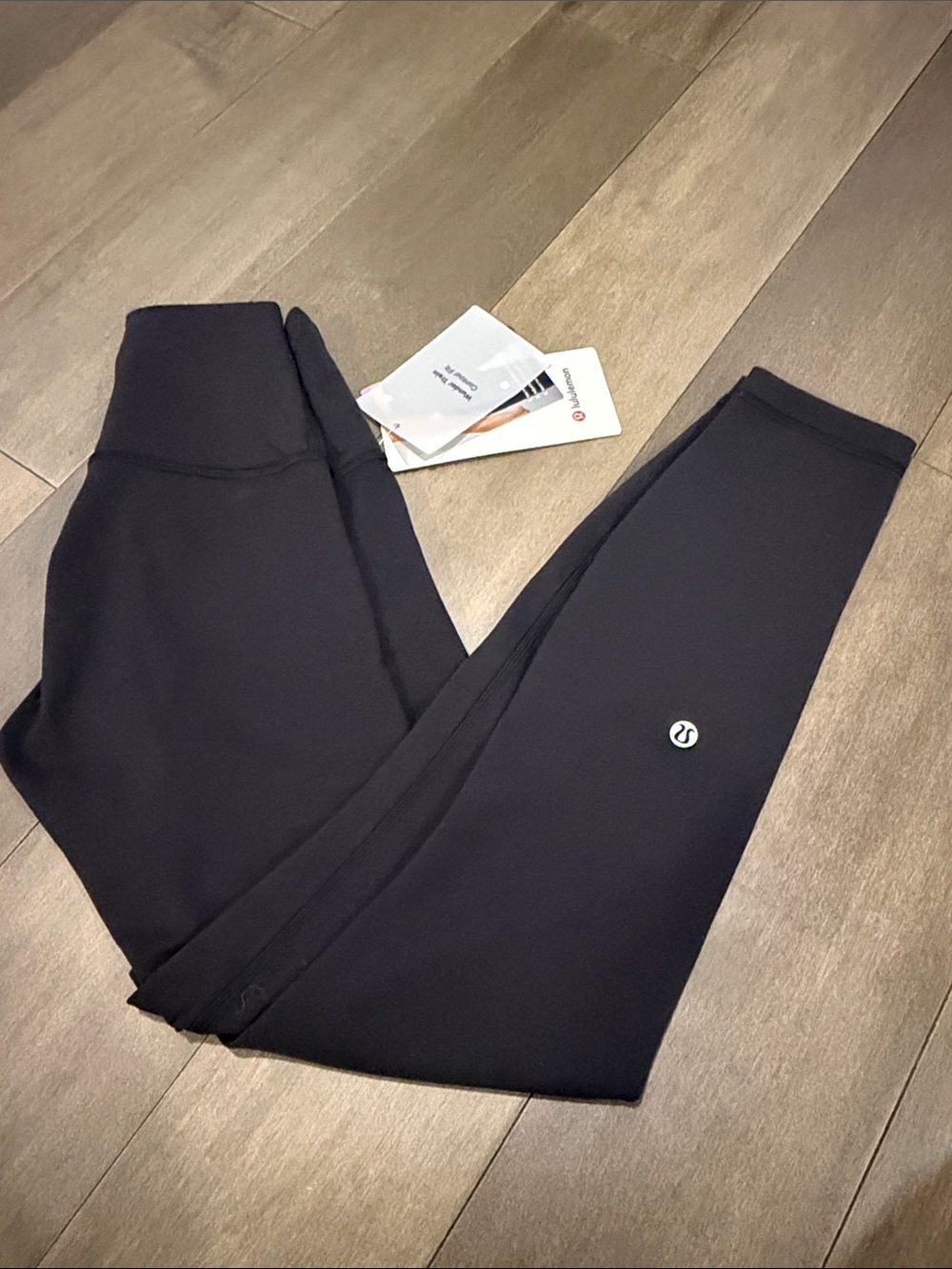 lululemon athletica Black High-Rise Legging with Subtle Logo